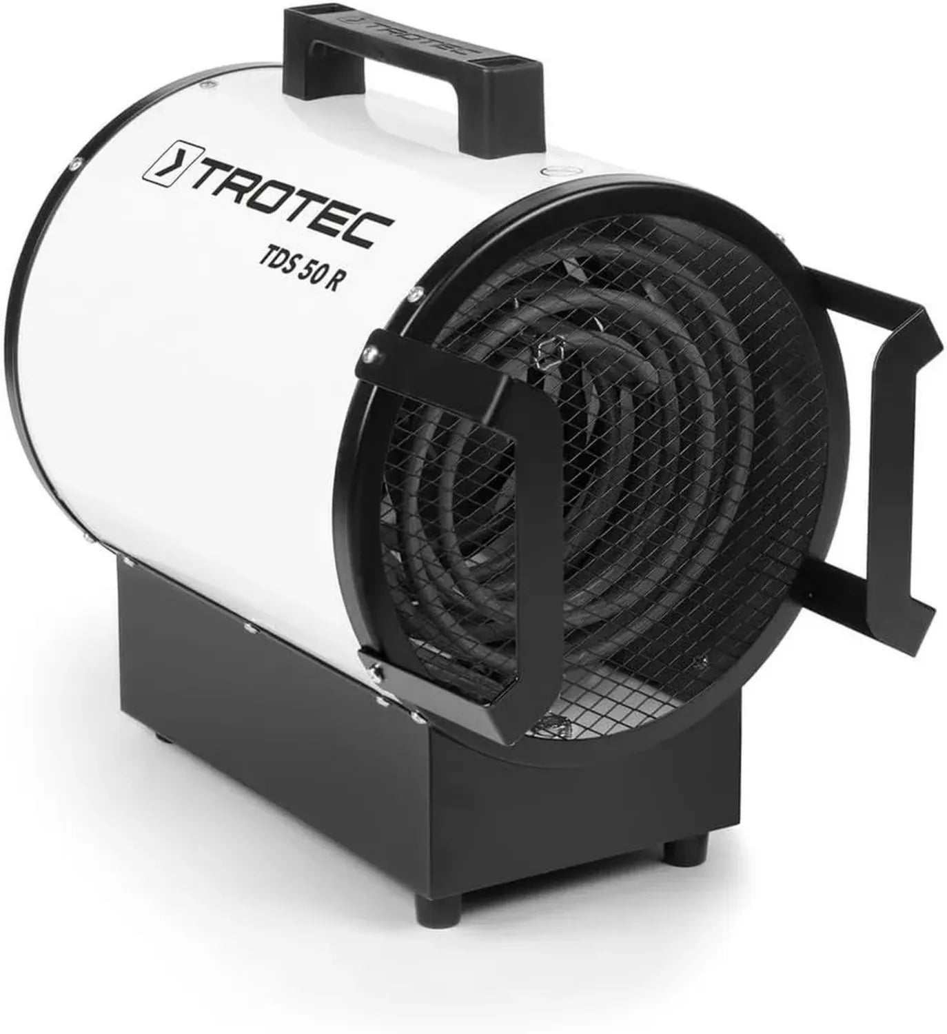 TROTEC TDS 50 R – Chauffage industriel électrique 9 kW, 400 V triphasé, avec thermostat, idéal pour chantiers et garages