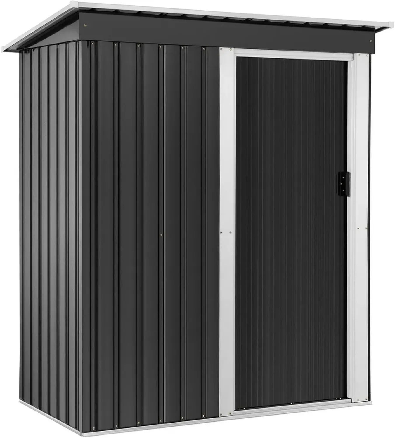 Abri de Jardin Métal Durable 163x181x89cm en Acier Galvanisé