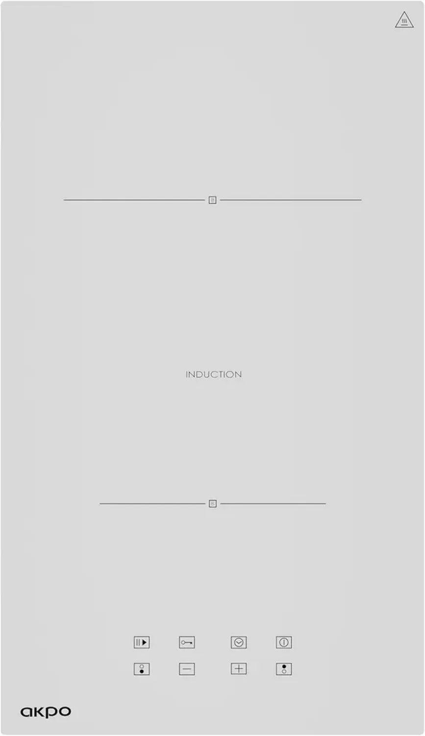 Plaque à induction Akpo PIA 6802, Noire, Haute Efficacité Énergétique