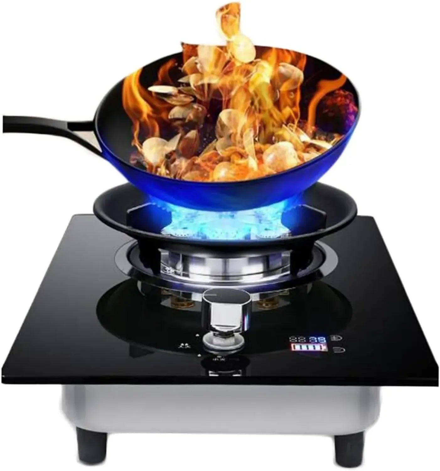 Plaque de cuisson à gaz 5,2 kW avec minuterie et sécurité anti-flamme