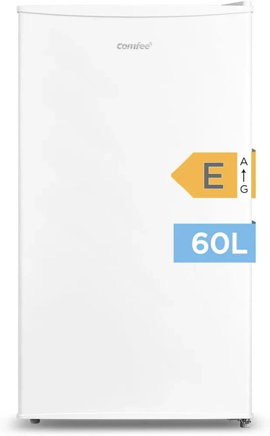 Mini Congélateur 60L COMFEE', Porte Réversible, Température Ajustable, Silencieux, Blanc