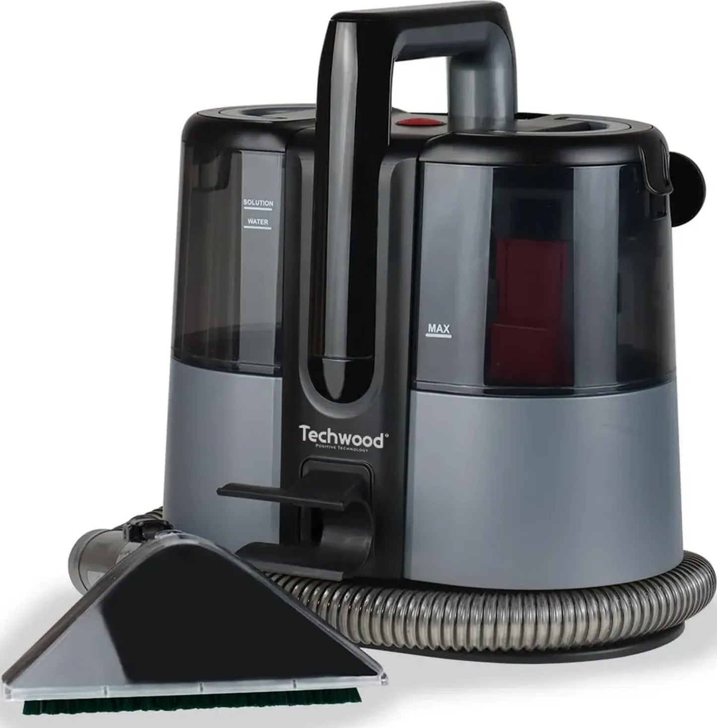 Nettoyeur 600W TNA-006 pour Tapis et Véhicules - Brosse Large, Aspiration Puissante, Réservoirs Doubles, Accessoires Inclus, Câble 4m
