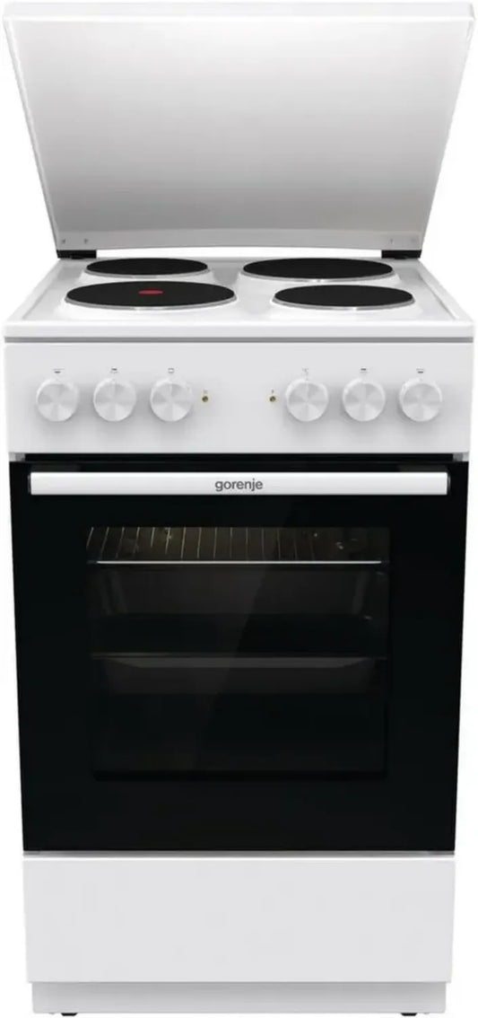 Four Gorenje 74L avec Grill Parfait et Mode Pizza 300°C, Nettoyage AquaClean, Blanc
