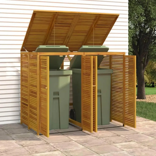 Cabane de jardin en bois d'acacia de haute qualité 140 x 89 x 117 cm