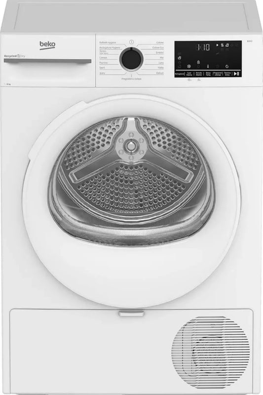 Sèche-linge Beko 10 kg Autonome avec Moteur Inverseur et Fonction Vapeur