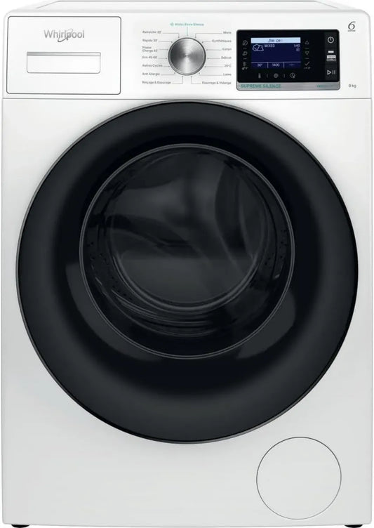 Machine à laver frontale 9 kg 1400 tr/min Blanc - Modèle W698FR