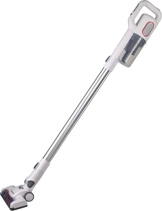 Techwood Aspiration Puissante, Balai Électrique Sans Fil, 120W, Réservoir 0.5L, Ultra Silencieux 76 dB
