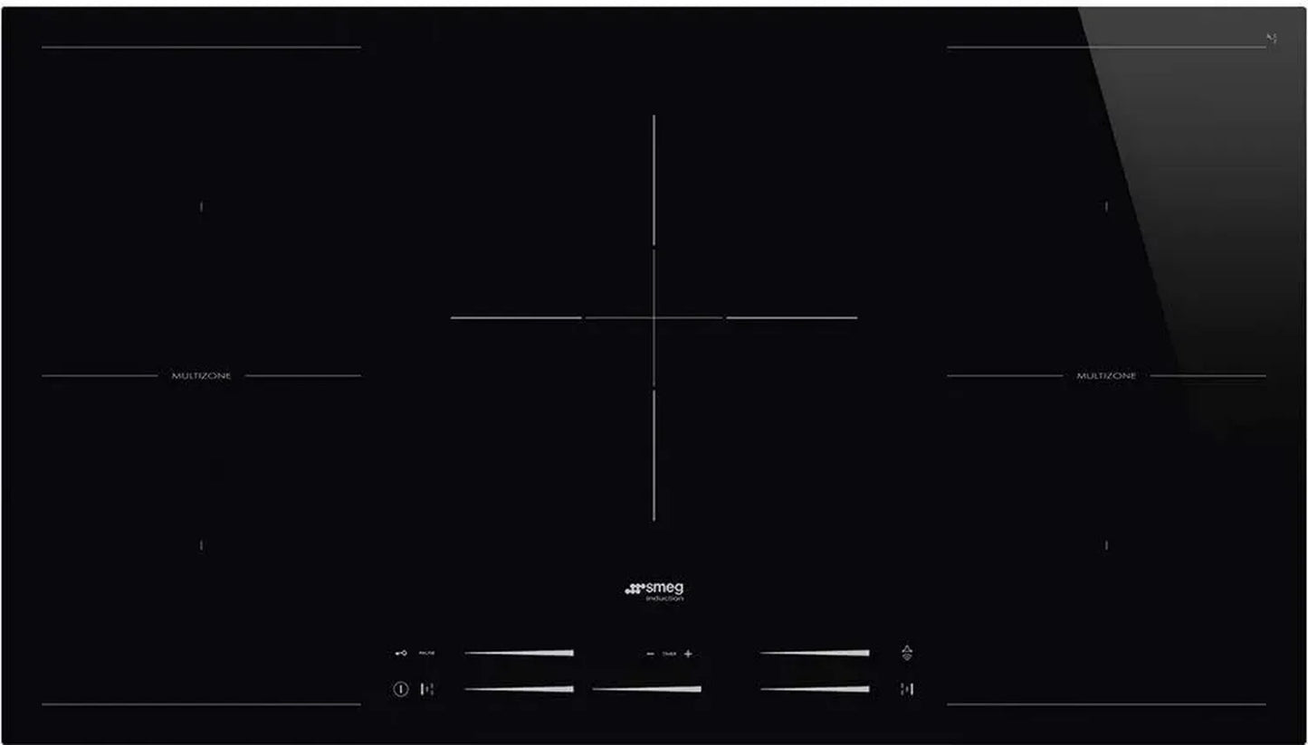 SMEG Plaque de Cuisson Induction 5 Zones avec Commandes Tactiles