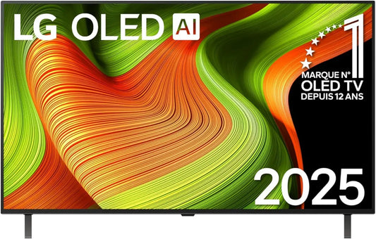 Téléviseur OLED 48 pouces LG 2025 - Processeur α8 AI 4K Gen2 - Dolby Vision & Atmos - Compatible Alexa