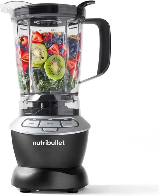 Mélangeur Nutribullet 1,6 L avec Double Vitesse et Extraction Avancée des Nutriments - Plastique Gris Foncé