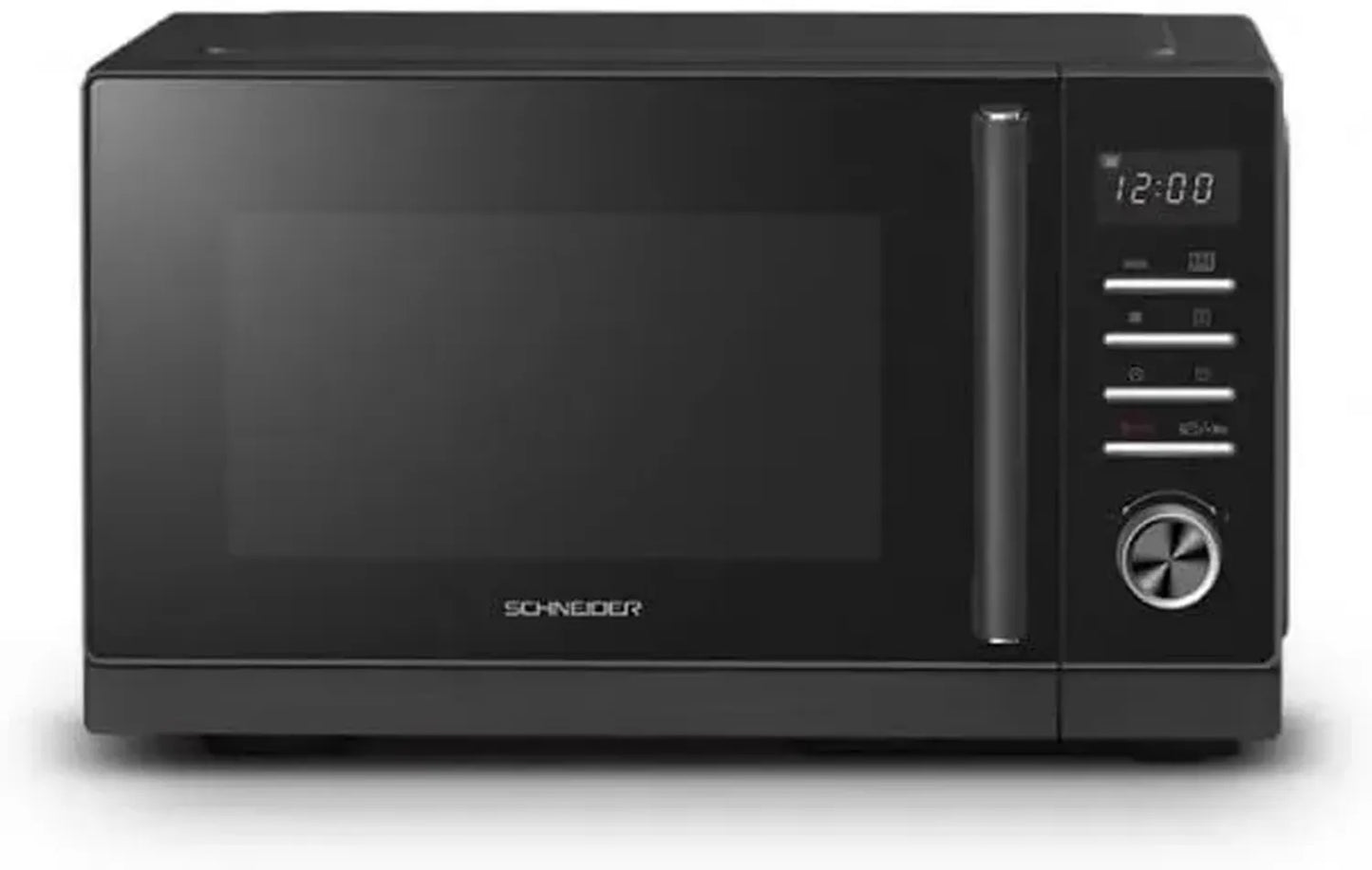 Micro-ondes Combiné Numérique 25L 900W avec Gril 1000W Noir - SCHNEIDER SCMW2125CDB