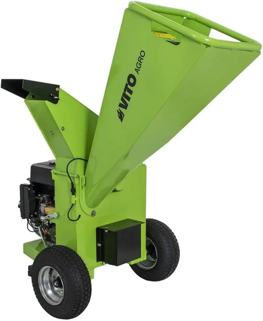 Broyeur de Végétaux Thermique 15CV VITO - 3 Lames - Capacité 100mm - Démarrage Électrique